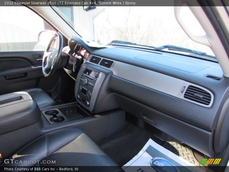 Summit White / Ebony 2012 Chevrolet Silverado 1500 LTZ Extended Cab 4x4