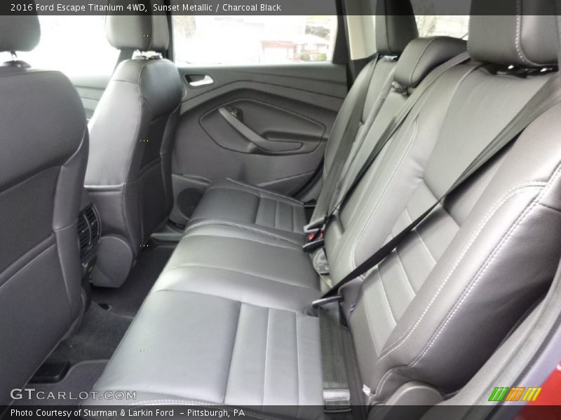 Sunset Metallic / Charcoal Black 2016 Ford Escape Titanium 4WD