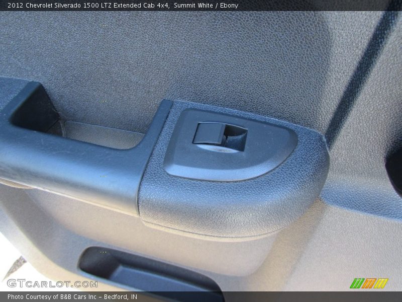 Summit White / Ebony 2012 Chevrolet Silverado 1500 LTZ Extended Cab 4x4