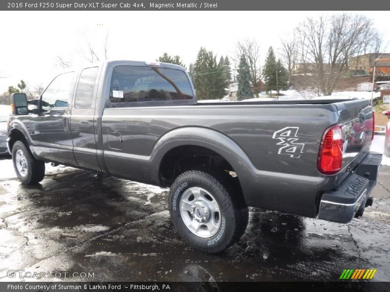 Magnetic Metallic / Steel 2016 Ford F250 Super Duty XLT Super Cab 4x4