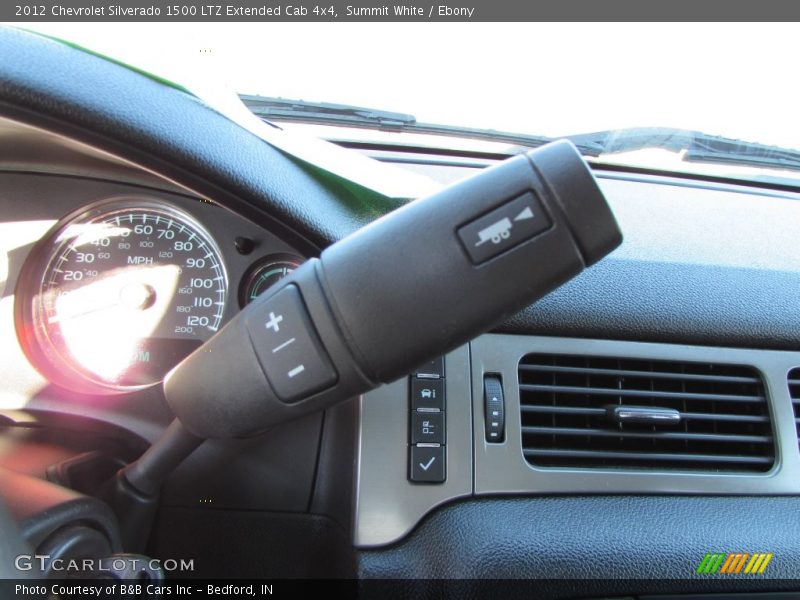 Summit White / Ebony 2012 Chevrolet Silverado 1500 LTZ Extended Cab 4x4