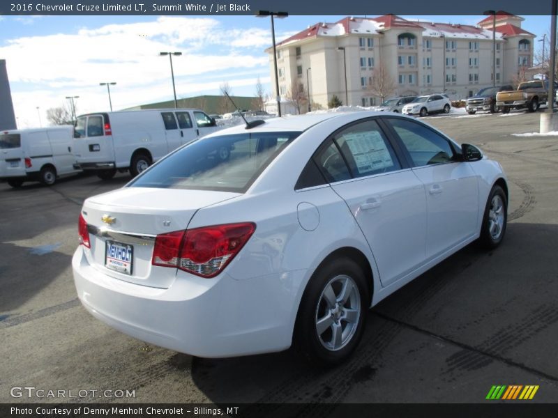 Summit White / Jet Black 2016 Chevrolet Cruze Limited LT