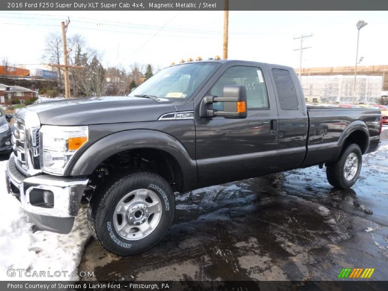 Magnetic Metallic / Steel 2016 Ford F250 Super Duty XLT Super Cab 4x4