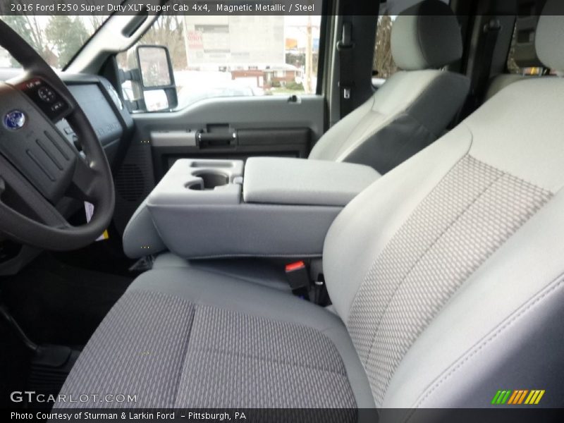 Magnetic Metallic / Steel 2016 Ford F250 Super Duty XLT Super Cab 4x4