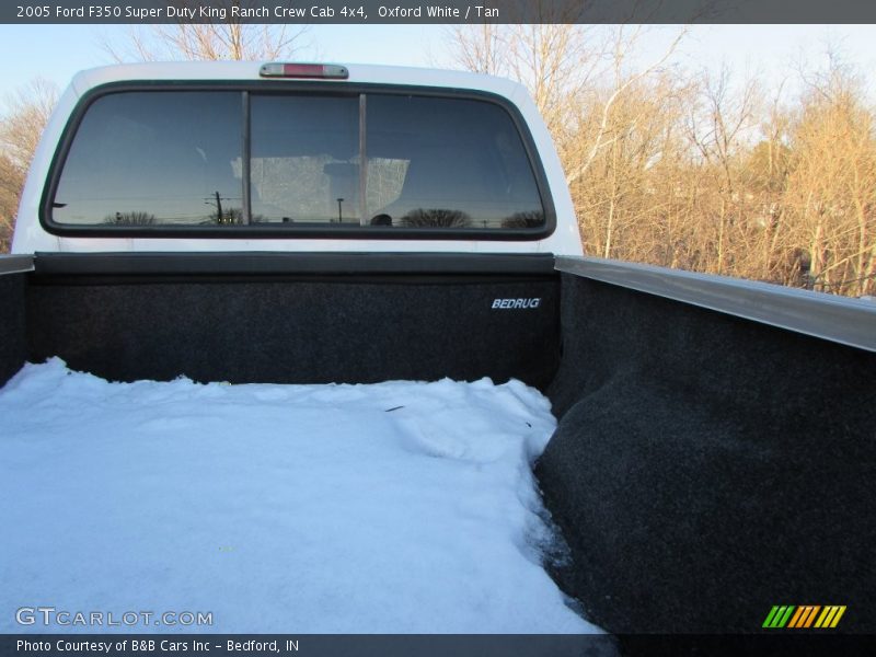 Oxford White / Tan 2005 Ford F350 Super Duty King Ranch Crew Cab 4x4