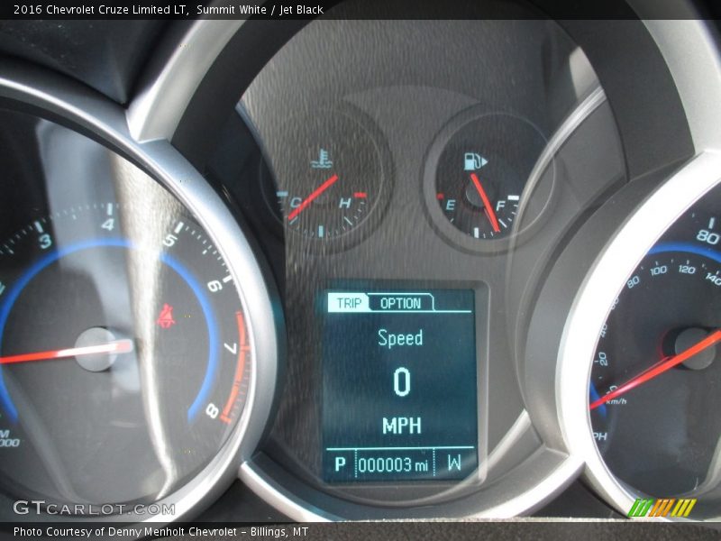 Summit White / Jet Black 2016 Chevrolet Cruze Limited LT