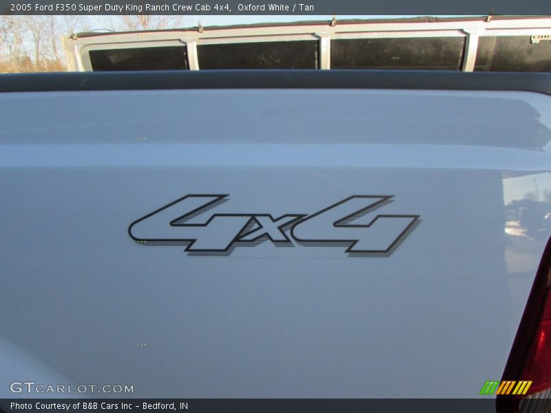 Oxford White / Tan 2005 Ford F350 Super Duty King Ranch Crew Cab 4x4