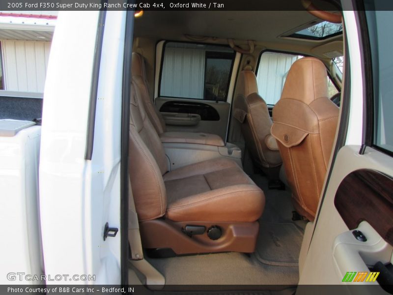 Oxford White / Tan 2005 Ford F350 Super Duty King Ranch Crew Cab 4x4