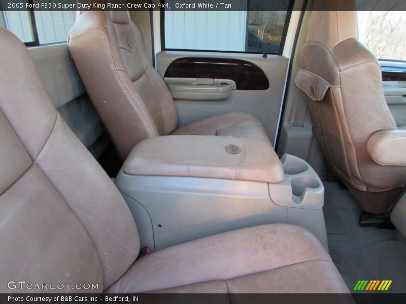 Oxford White / Tan 2005 Ford F350 Super Duty King Ranch Crew Cab 4x4