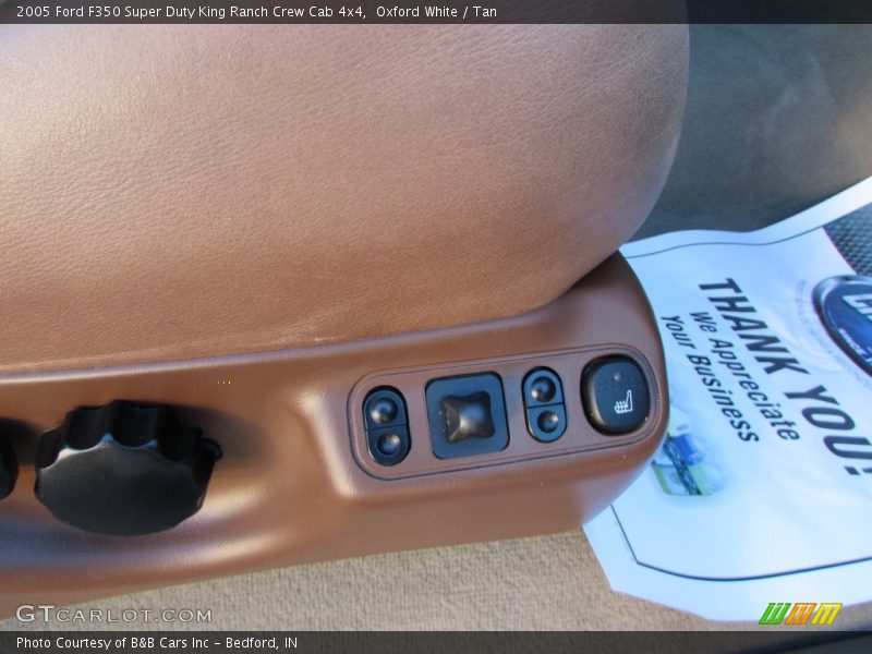 Oxford White / Tan 2005 Ford F350 Super Duty King Ranch Crew Cab 4x4