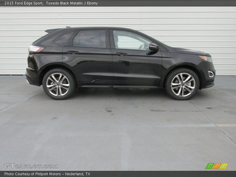 Tuxedo Black Metallic / Ebony 2015 Ford Edge Sport