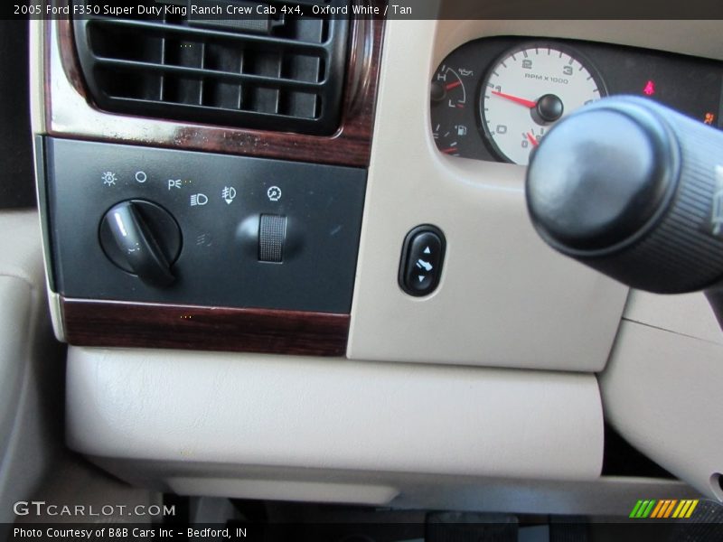 Oxford White / Tan 2005 Ford F350 Super Duty King Ranch Crew Cab 4x4