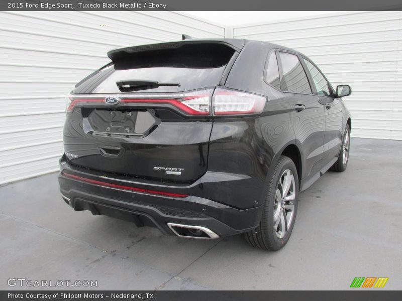 Tuxedo Black Metallic / Ebony 2015 Ford Edge Sport