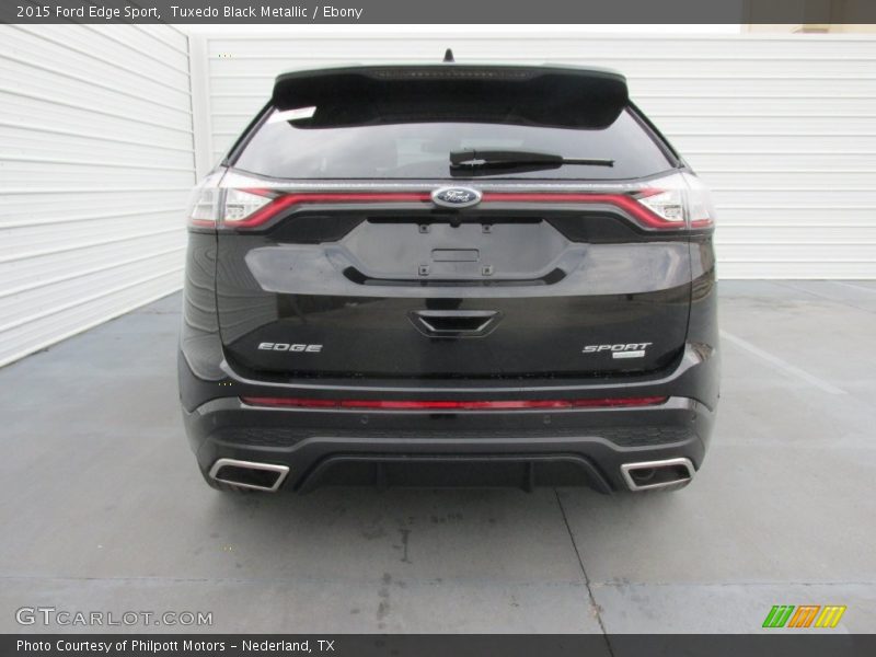 Tuxedo Black Metallic / Ebony 2015 Ford Edge Sport