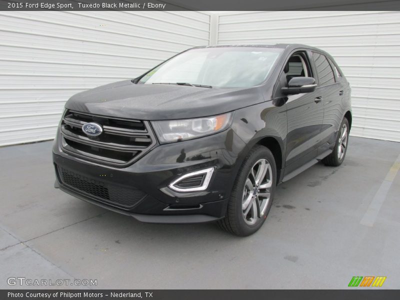 Tuxedo Black Metallic / Ebony 2015 Ford Edge Sport