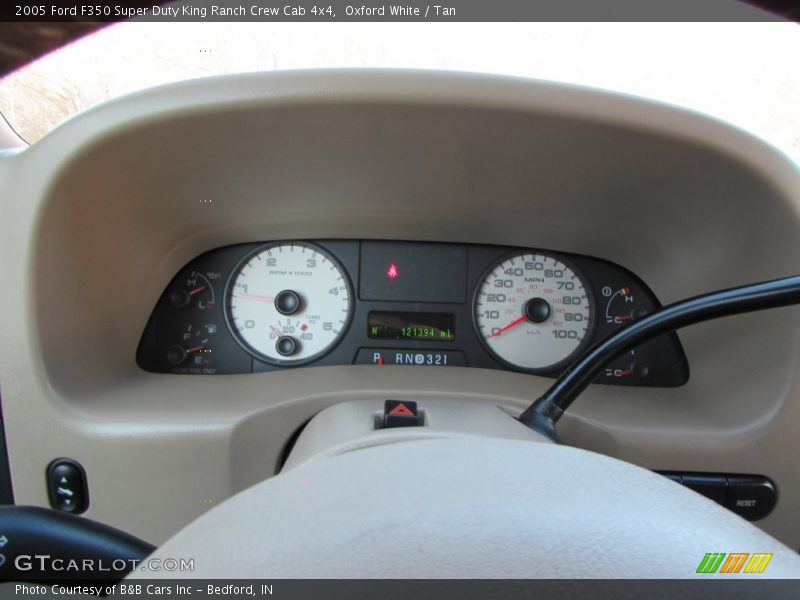 Oxford White / Tan 2005 Ford F350 Super Duty King Ranch Crew Cab 4x4
