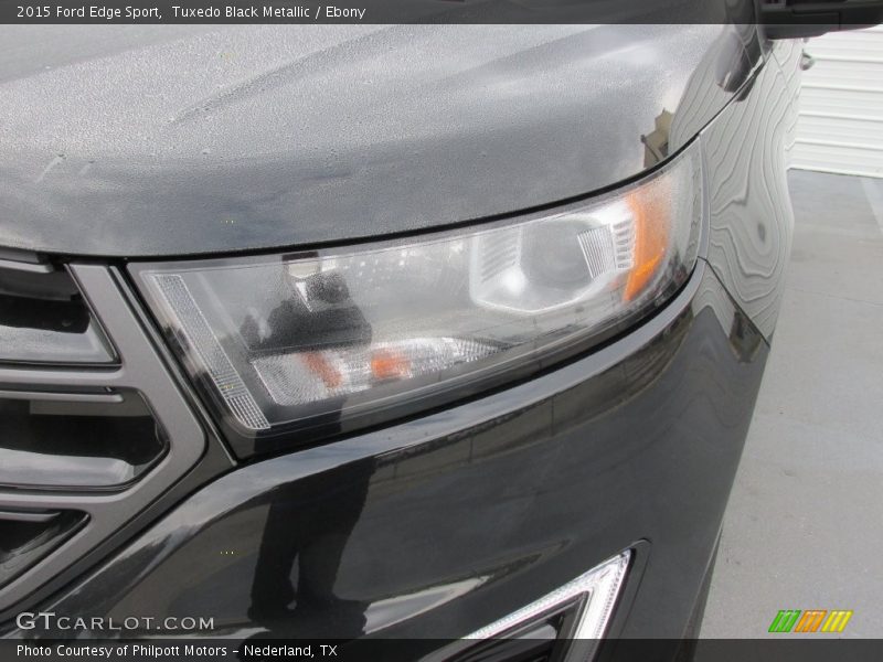 Tuxedo Black Metallic / Ebony 2015 Ford Edge Sport