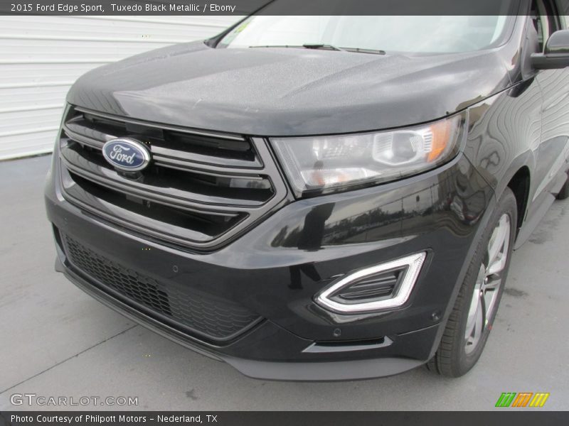 Tuxedo Black Metallic / Ebony 2015 Ford Edge Sport