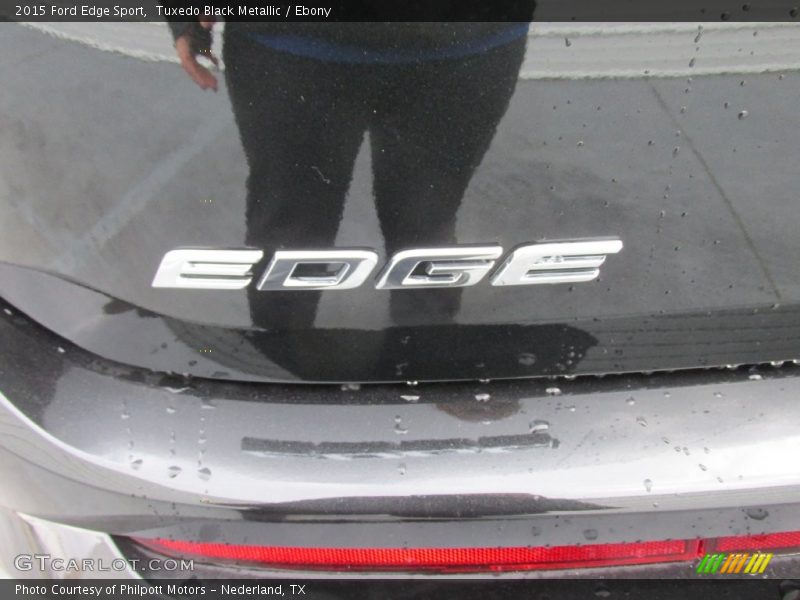 Tuxedo Black Metallic / Ebony 2015 Ford Edge Sport