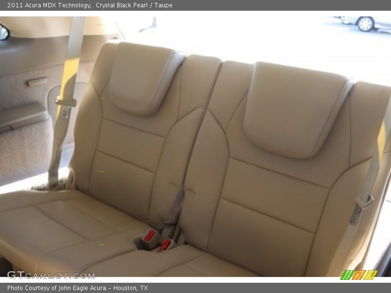 Crystal Black Pearl / Taupe 2011 Acura MDX Technology