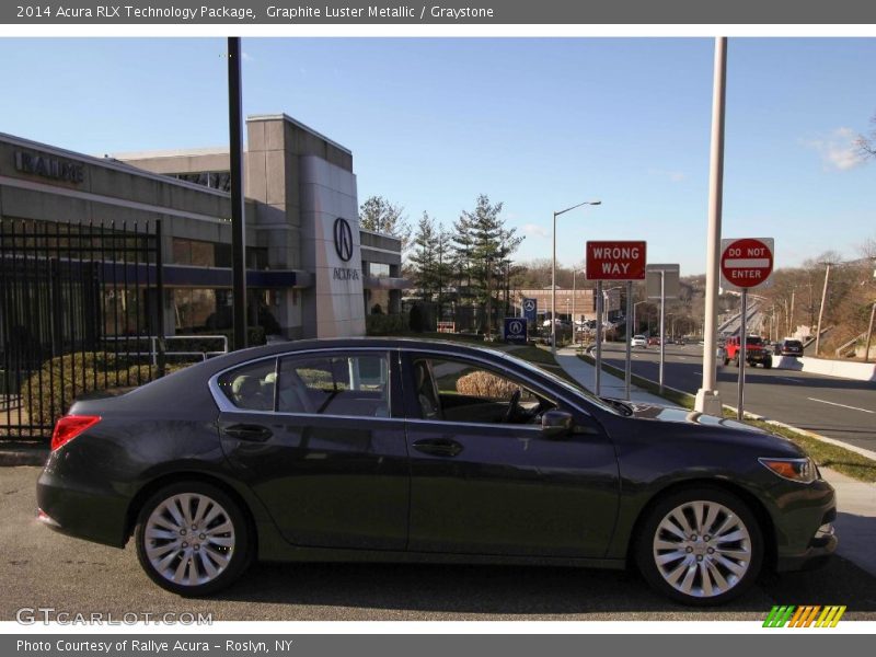 Graphite Luster Metallic / Graystone 2014 Acura RLX Technology Package