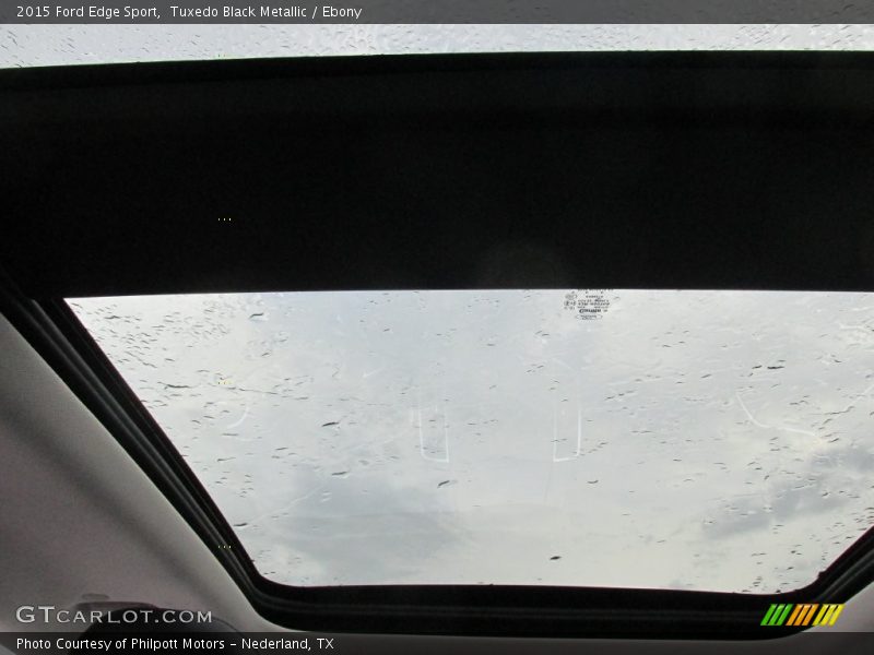 Tuxedo Black Metallic / Ebony 2015 Ford Edge Sport