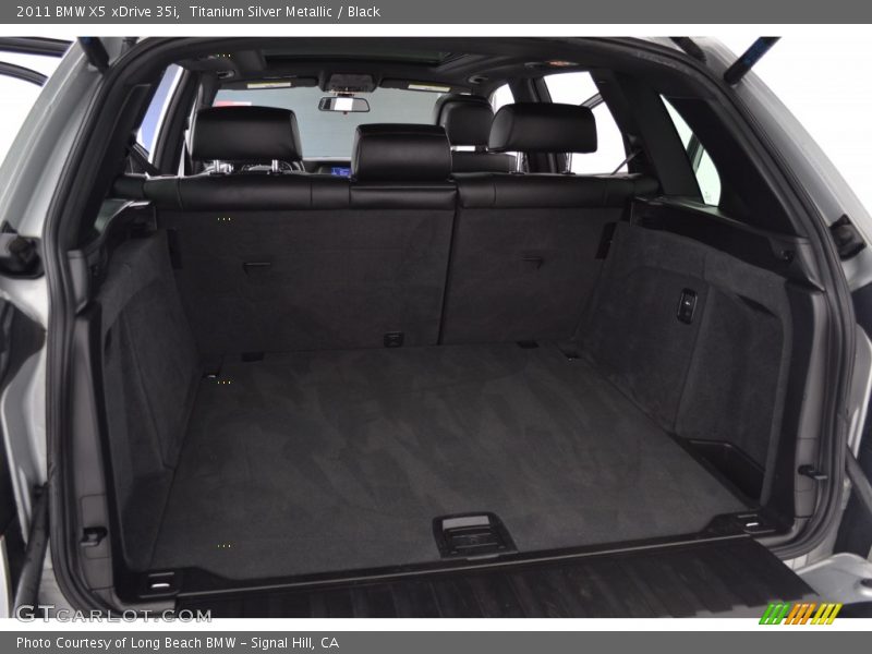 Titanium Silver Metallic / Black 2011 BMW X5 xDrive 35i