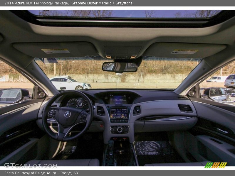 Graphite Luster Metallic / Graystone 2014 Acura RLX Technology Package