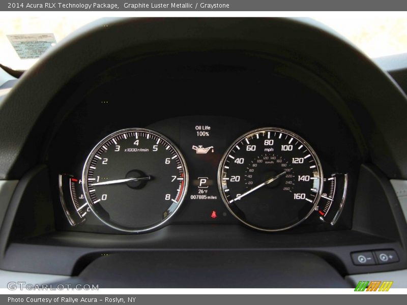 Graphite Luster Metallic / Graystone 2014 Acura RLX Technology Package