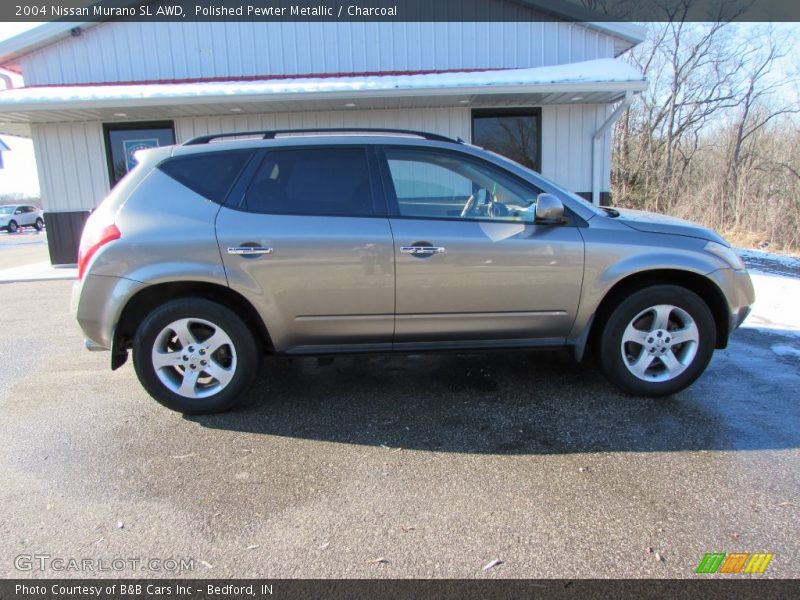 Polished Pewter Metallic / Charcoal 2004 Nissan Murano SL AWD