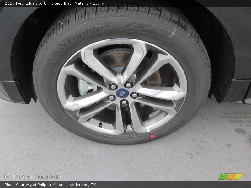 Tuxedo Black Metallic / Ebony 2015 Ford Edge Sport