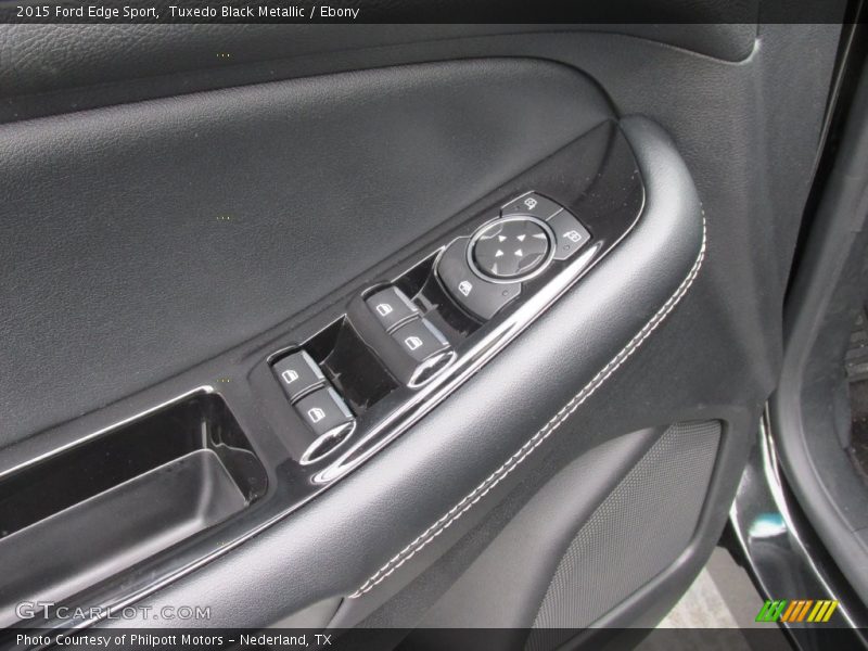 Tuxedo Black Metallic / Ebony 2015 Ford Edge Sport