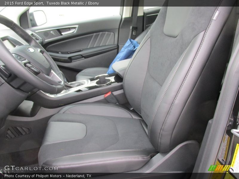 Tuxedo Black Metallic / Ebony 2015 Ford Edge Sport