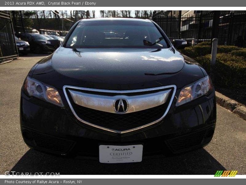 Crystal Black Pearl / Ebony 2013 Acura RDX AWD
