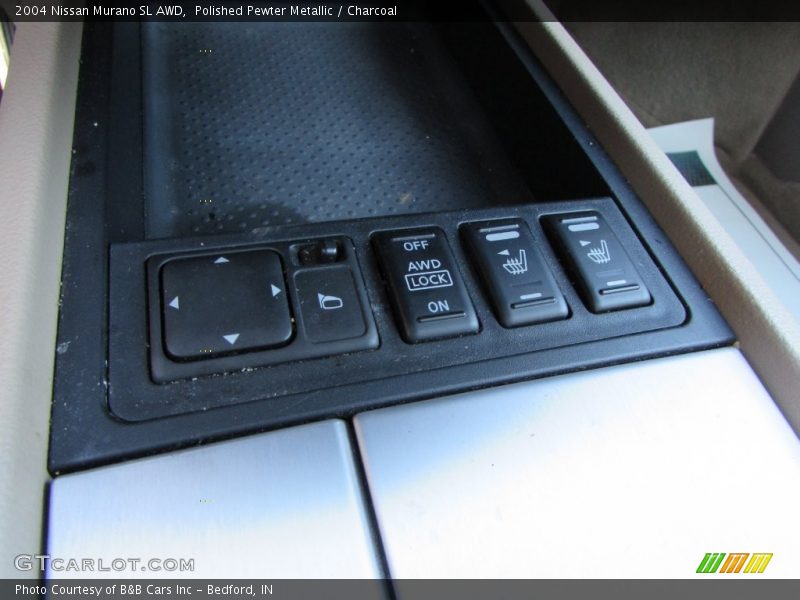Polished Pewter Metallic / Charcoal 2004 Nissan Murano SL AWD