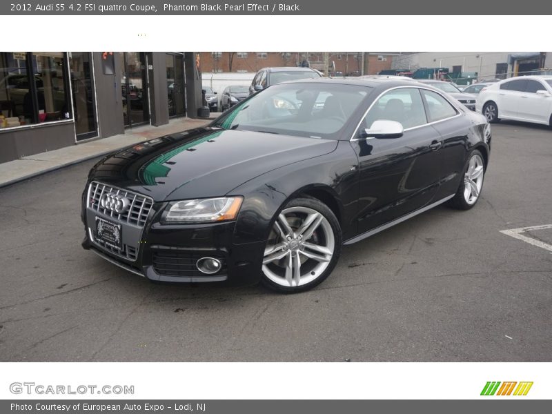 Phantom Black Pearl Effect / Black 2012 Audi S5 4.2 FSI quattro Coupe