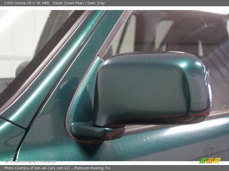 Clover Green Pearl / Dark Gray 2000 Honda CR-V SE 4WD