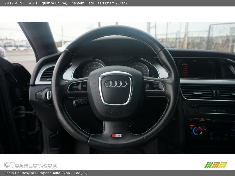 Phantom Black Pearl Effect / Black 2012 Audi S5 4.2 FSI quattro Coupe