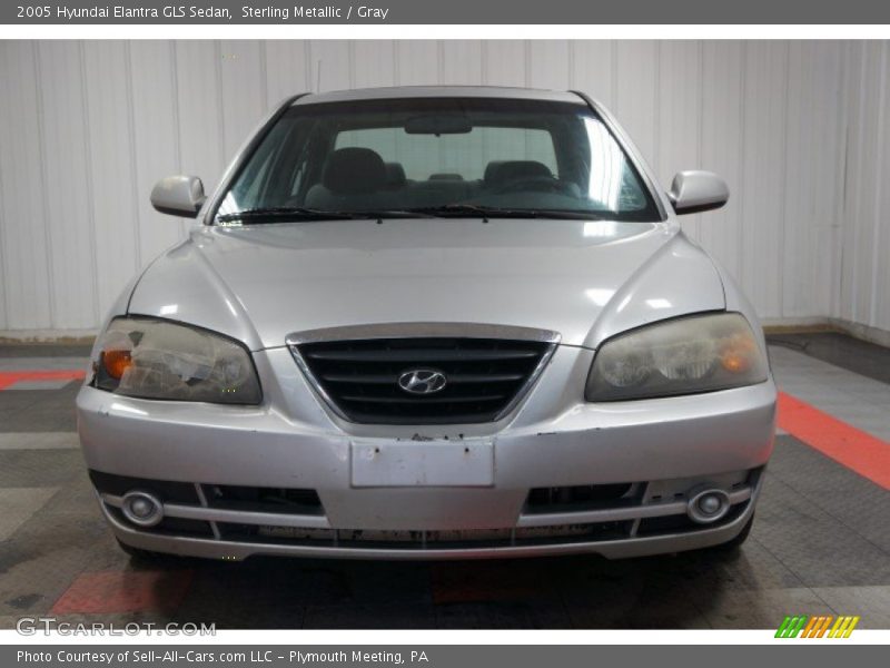 Sterling Metallic / Gray 2005 Hyundai Elantra GLS Sedan