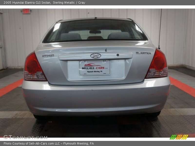 Sterling Metallic / Gray 2005 Hyundai Elantra GLS Sedan