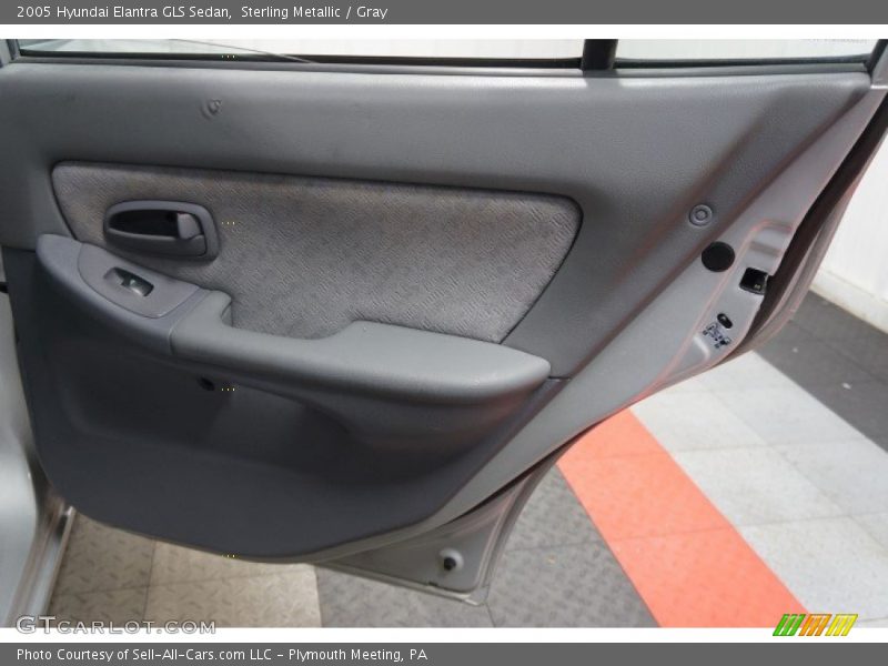 Sterling Metallic / Gray 2005 Hyundai Elantra GLS Sedan