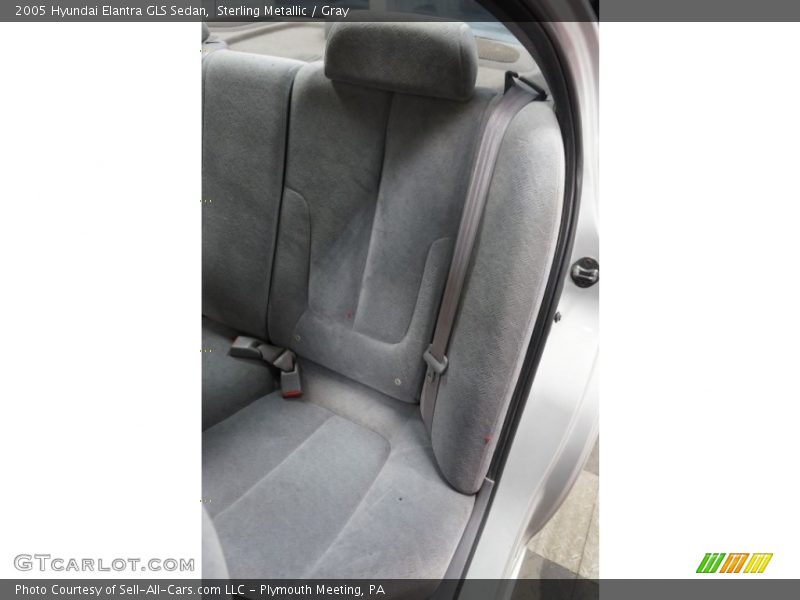 Sterling Metallic / Gray 2005 Hyundai Elantra GLS Sedan