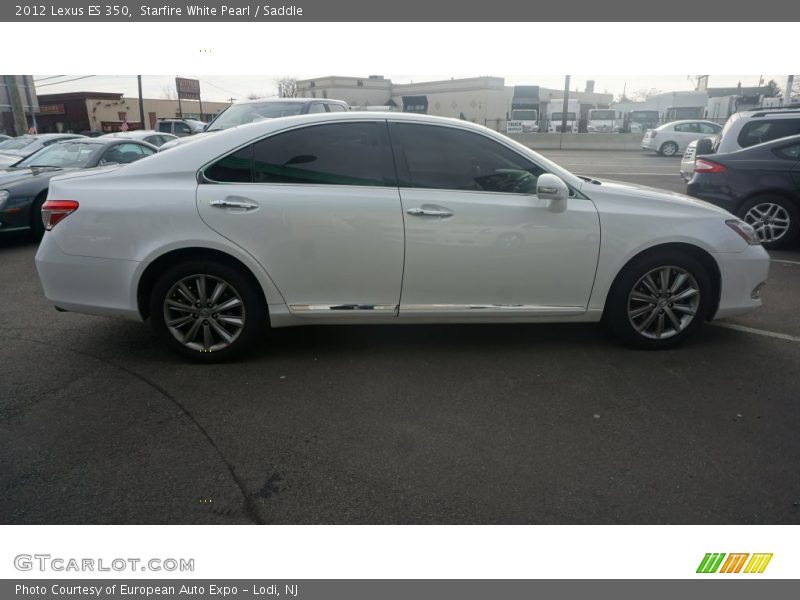 Starfire White Pearl / Saddle 2012 Lexus ES 350