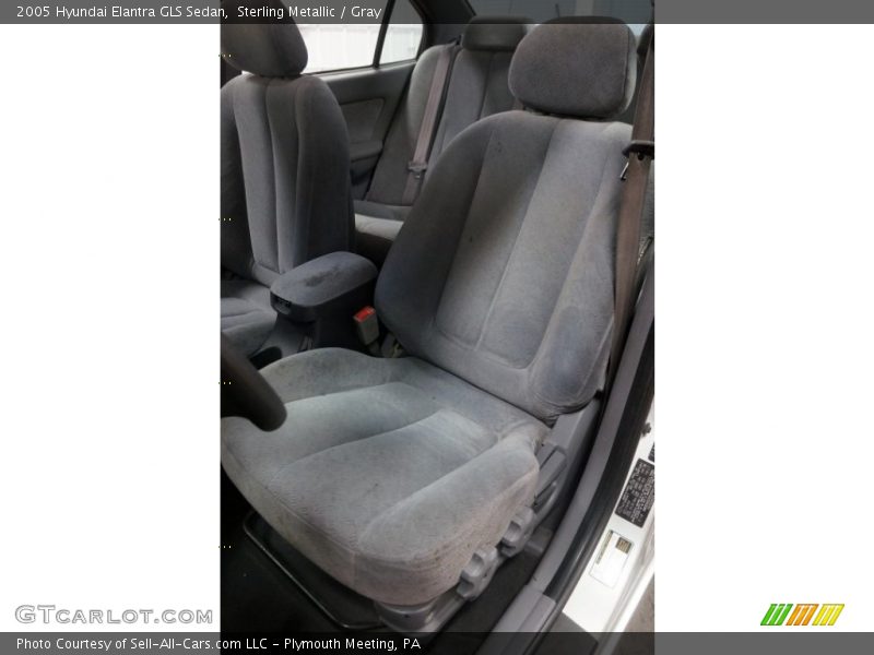 Sterling Metallic / Gray 2005 Hyundai Elantra GLS Sedan