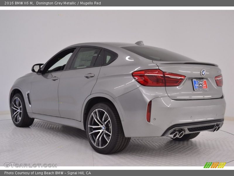 Donington Grey Metallic / Mugello Red 2016 BMW X6 M