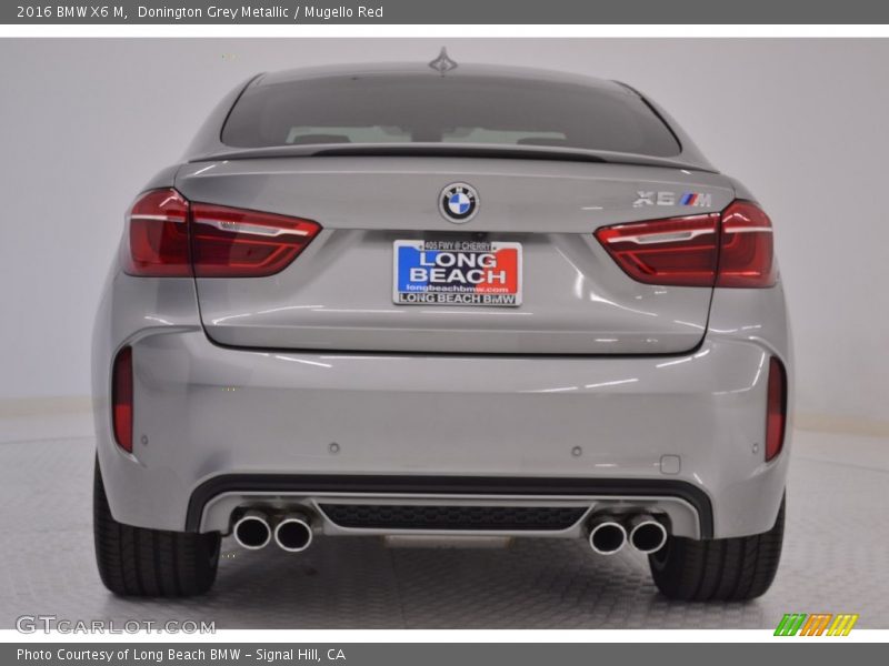 Donington Grey Metallic / Mugello Red 2016 BMW X6 M