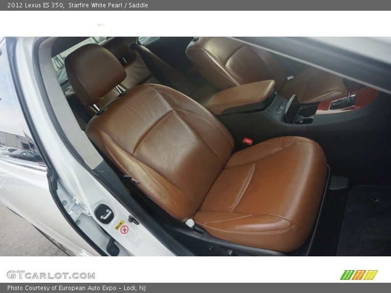 Starfire White Pearl / Saddle 2012 Lexus ES 350