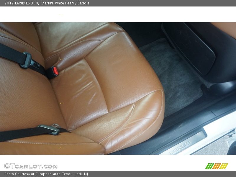 Starfire White Pearl / Saddle 2012 Lexus ES 350