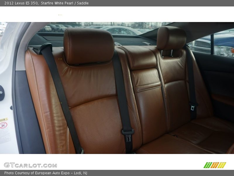 Starfire White Pearl / Saddle 2012 Lexus ES 350