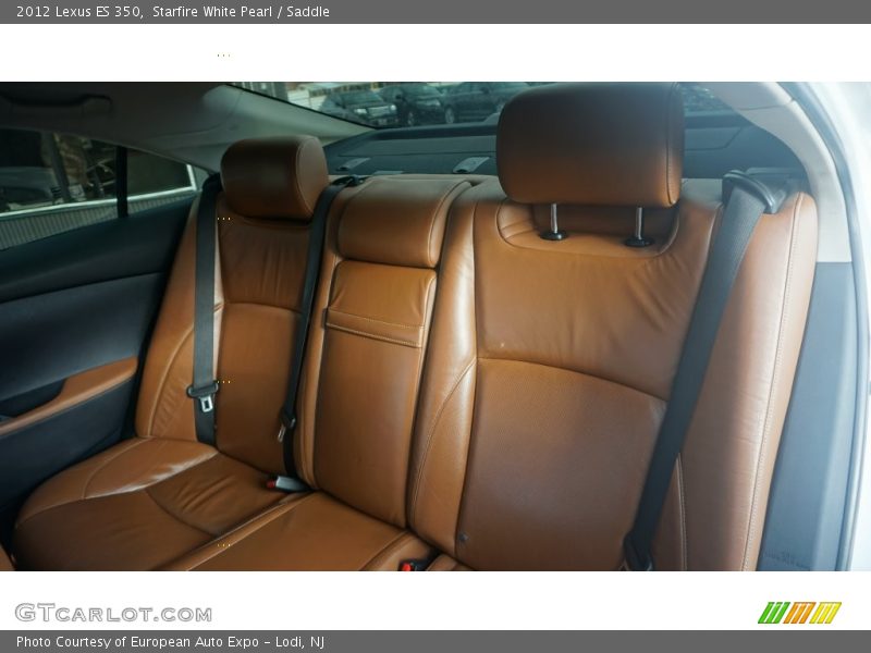 Starfire White Pearl / Saddle 2012 Lexus ES 350